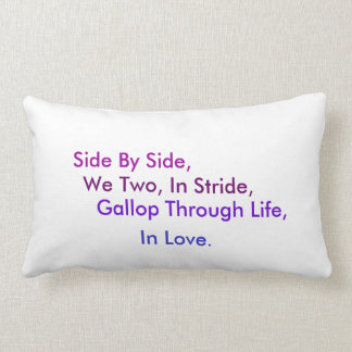 2014 RunequineTM Pillow: Love Lumbar Cushion