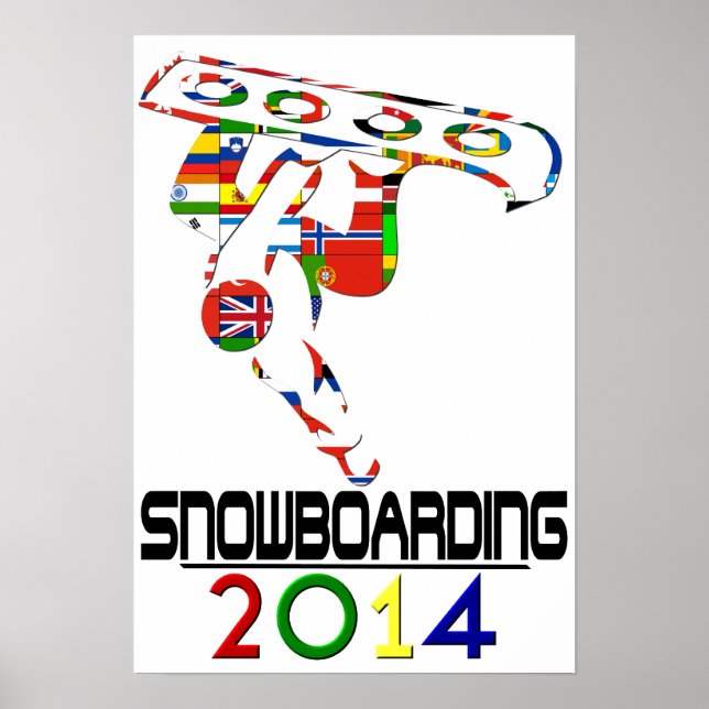 2014: Snowboarding Poster (Front)