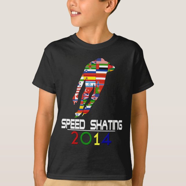 2014: Speed Skating T-Shirt (Front)