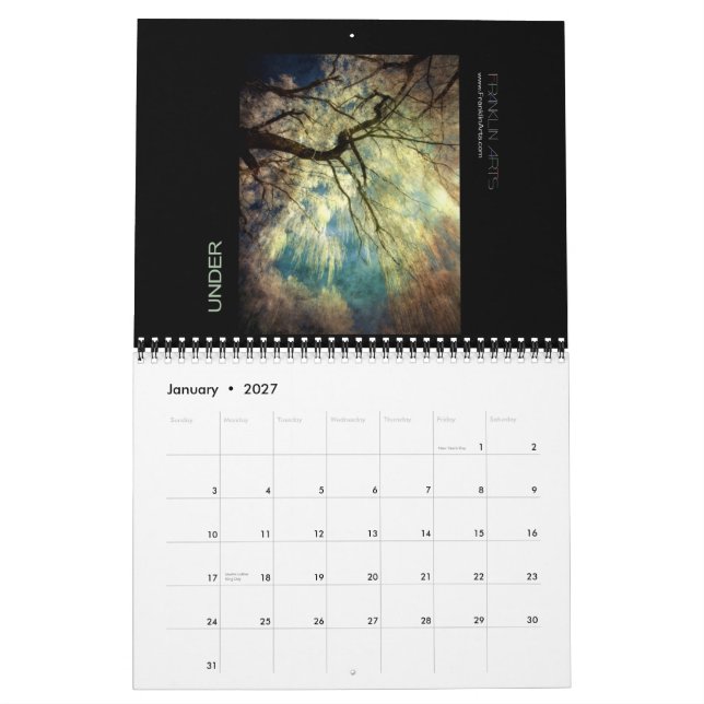 2014 Surreal & Abstract Landscape Calendar (Jan 2027)