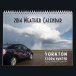 2014 WEATHER Calendar<br><div class="desc">YORKTON STORM HUNTER www.yorktonstormhunter.com</div>
