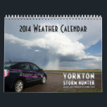 2014 WEATHER Calendar<br><div class="desc">YORKTON STORM HUNTER www.yorktonstormhunter.com</div>