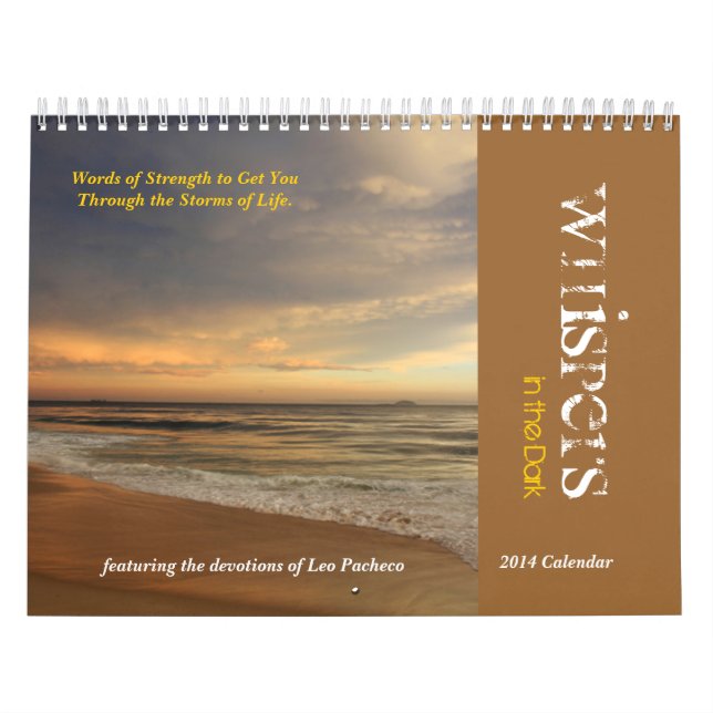2014 Whispers in the Dark Devotional Calendar (Cover)
