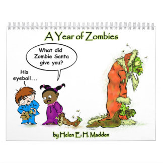 2014 Zombie Calendar! Calendar