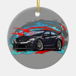 2015-2018 black WRX Ceramic Tree Decoration