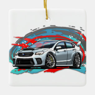 2015-2018_White_WRX Ceramic Tree Decoration