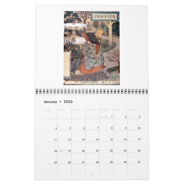 2015 Art Nouveau Calendar: A Gardener's Companion Calendar (Jan 2026)