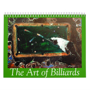 2015 Art of Billiards Calendar