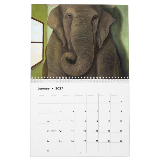 2015 Calendar Art By Leah Saulnier (Jan 2027)