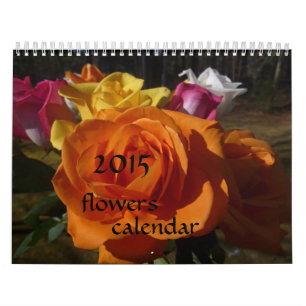 2015 Flowers Calendar