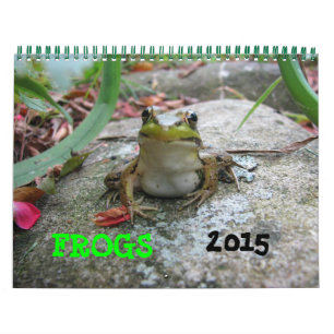 2015 Frog Calendar