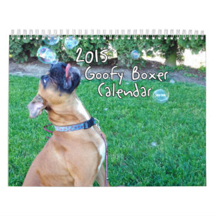 2015 Goofy Boxer Calendar