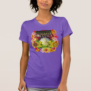 2015 Greensboro Summer Solstice Festival Purple  T-Shirt
