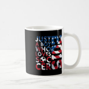 2015 Just A Boy Who Loves Soccer 11th Birthday  Coffee Mug