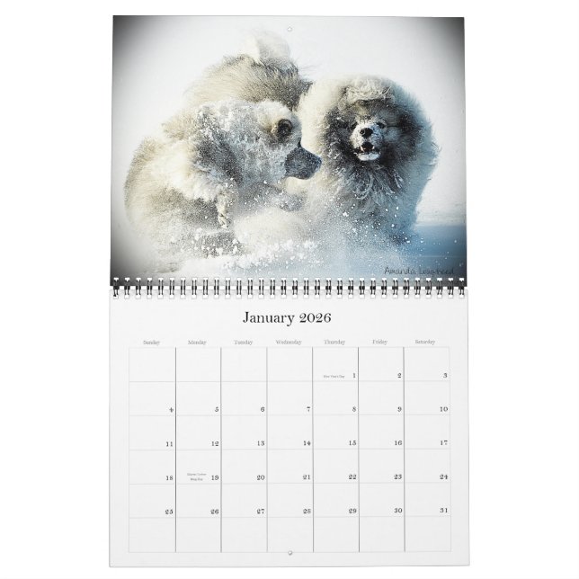 2015 Keesridge Keeshonden Calendar (Jan 2026)