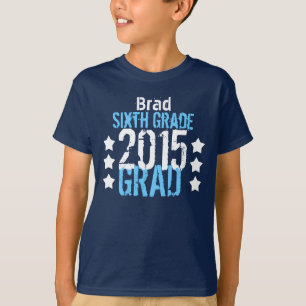 2015 or Any Year 6th Grade New Grad V9F T-Shirt