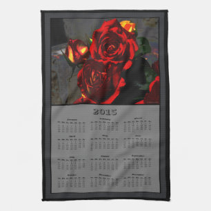2015 Poison Roses cloth calendar