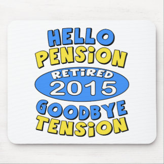 2015 Retirement Mouse Pad