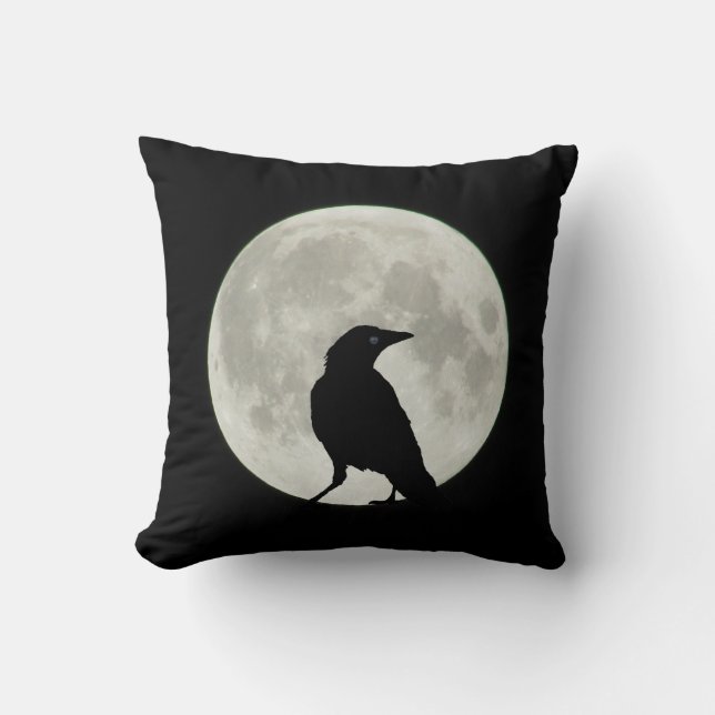 2015 Super Moon Crow Cushion (Front)
