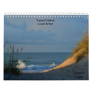2015 Topsail Island Local Artist Calendar
