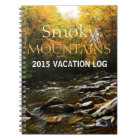 2015 Vacation Log Book - Smoky Mountain Autumn