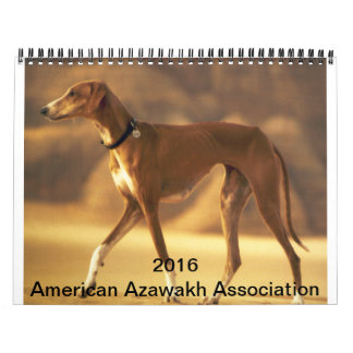2016 Azawakh Calendar