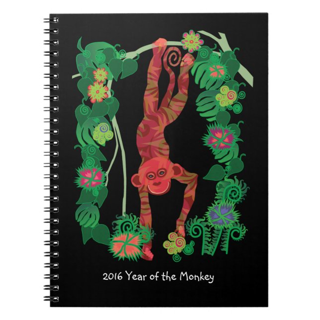 2016 Chinese Fire Monkey custom notebook (Front)