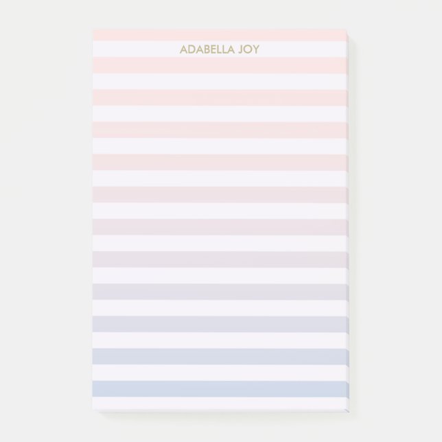 2016 Colours of the Year Personalizable PostIt® Post-it Notes (Front)