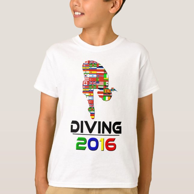 2016: Diving T-Shirt (Front)