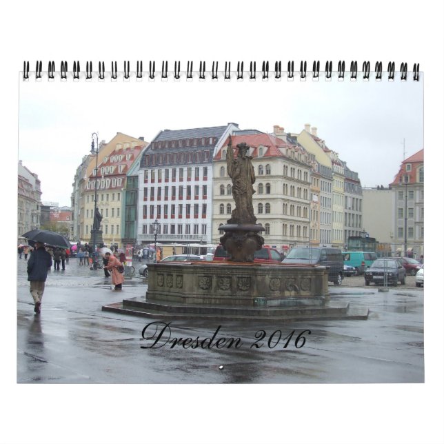 2016 Dresden Germany Travel Calendar (Cover)