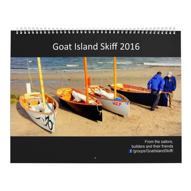 2016 Goat Island Skiff Calendar - 2017 dates (Cover)
