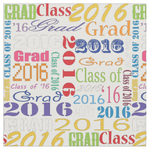 2016 Graduation Fabric
