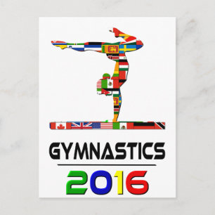 2016: Gymnastics Postcard