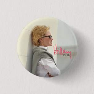 2016 Hillary Clinton for President (Sunglasses) 3 Cm Round Badge