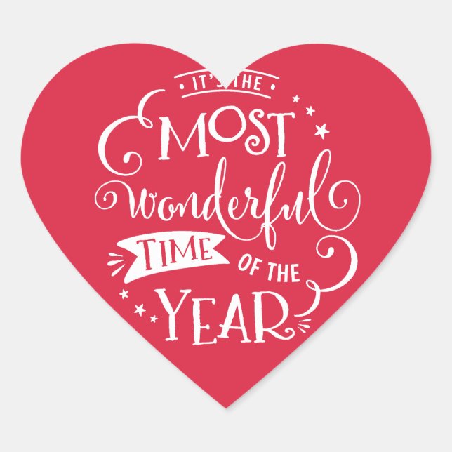 2016 HOLIDAY SEAL most wonderful time of the year (Front)