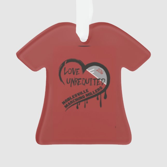 2016 Love Unrequited Ornament (Front)