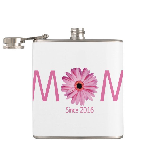 2016 New Mum First Time Mother Hip Flask (Opened)