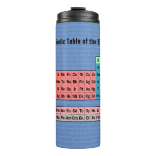 2016 Periodic Table of the Elements Thermal Tumbler