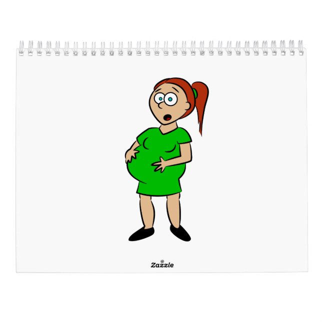 2016 Pregnancy Humour Calendar (Back)