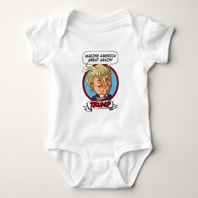 2016 Presidential Election Baby Bodysuit (Front)