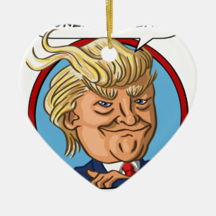 2016 Presidential Election Ceramic Ornament
