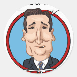 2016 Presidential Election Classic Round Sticker