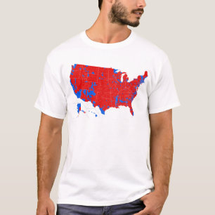 2016 Presidential Election - County Level Results T-Shirt