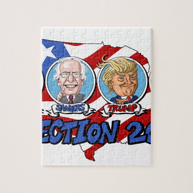 2016 Presidential Election Jigsaw Puzzle (Vertical)