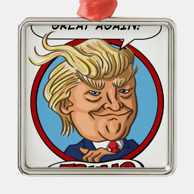 2016 Presidential Election Metal Ornament (Front)