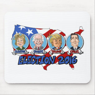 2016 Presidential Election Mouse Pad