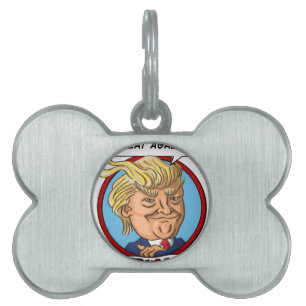 2016 Presidential Election Pet Tag