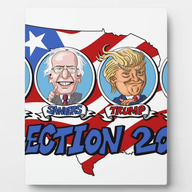 2016 Presidential Election Plaque (Front)