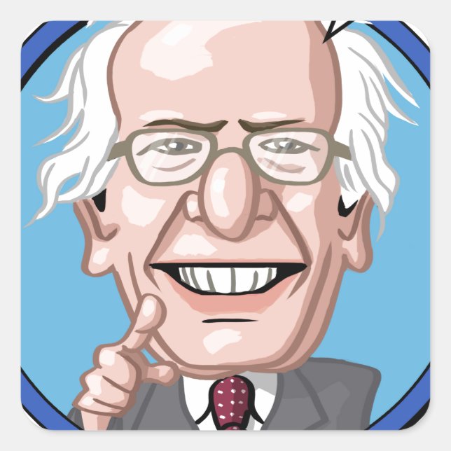 2016 Presidential Election Square Sticker (Front)