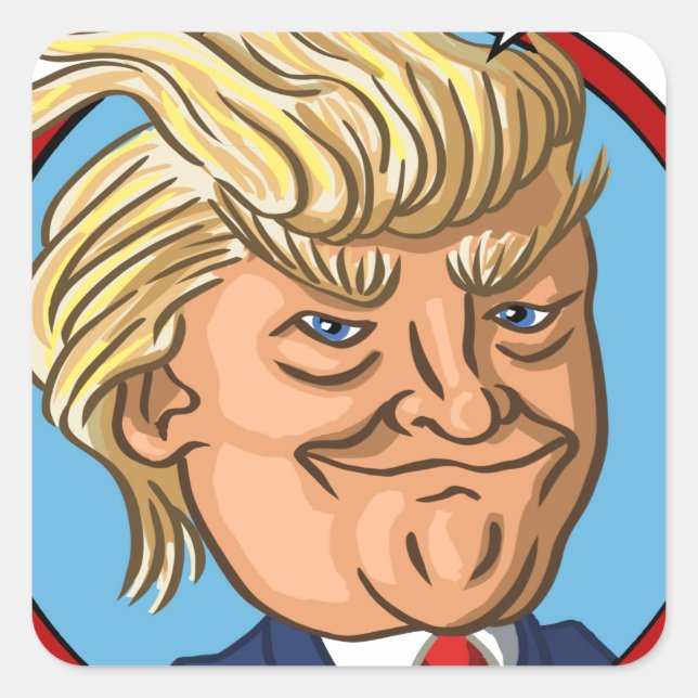 2016 Presidential Election Square Sticker (Front)